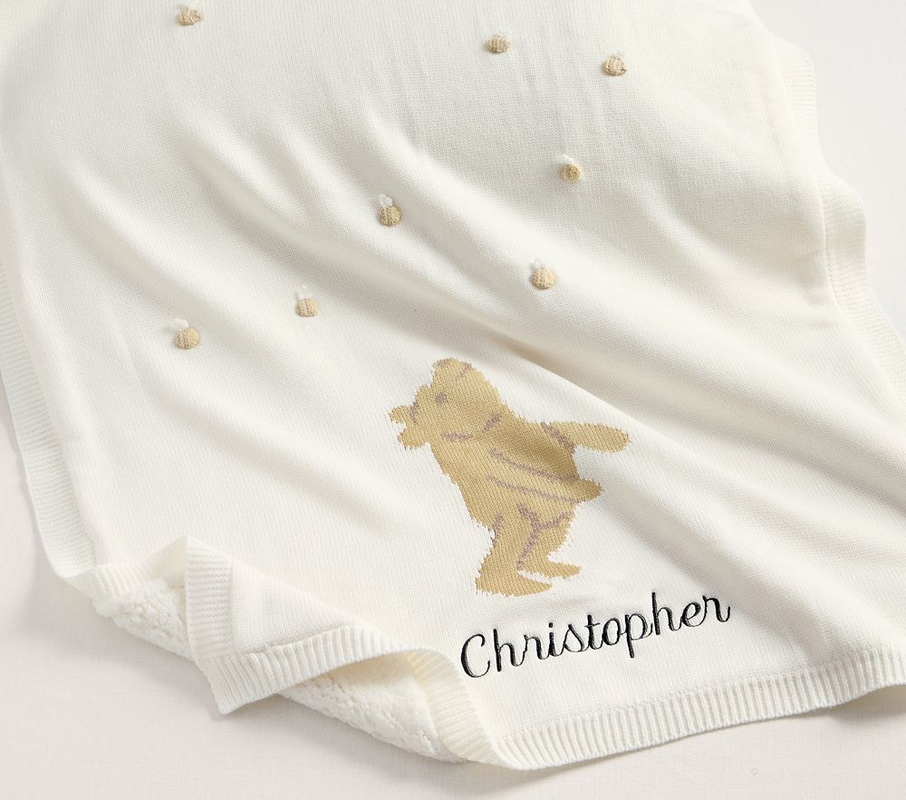Disney's Winnie the Pooh Heirloom Baby Blanket | Pottery Barn Kids