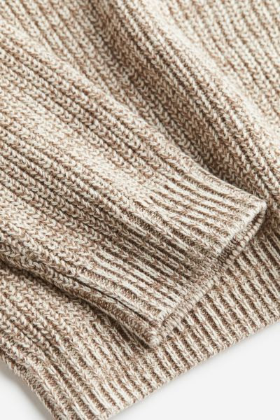 Half-zip Sweater - Beige melange - Kids | H&M US | H&M (US + CA)
