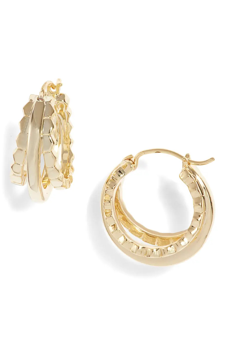 Quinn Huggie Hoop Earrings | Nordstrom