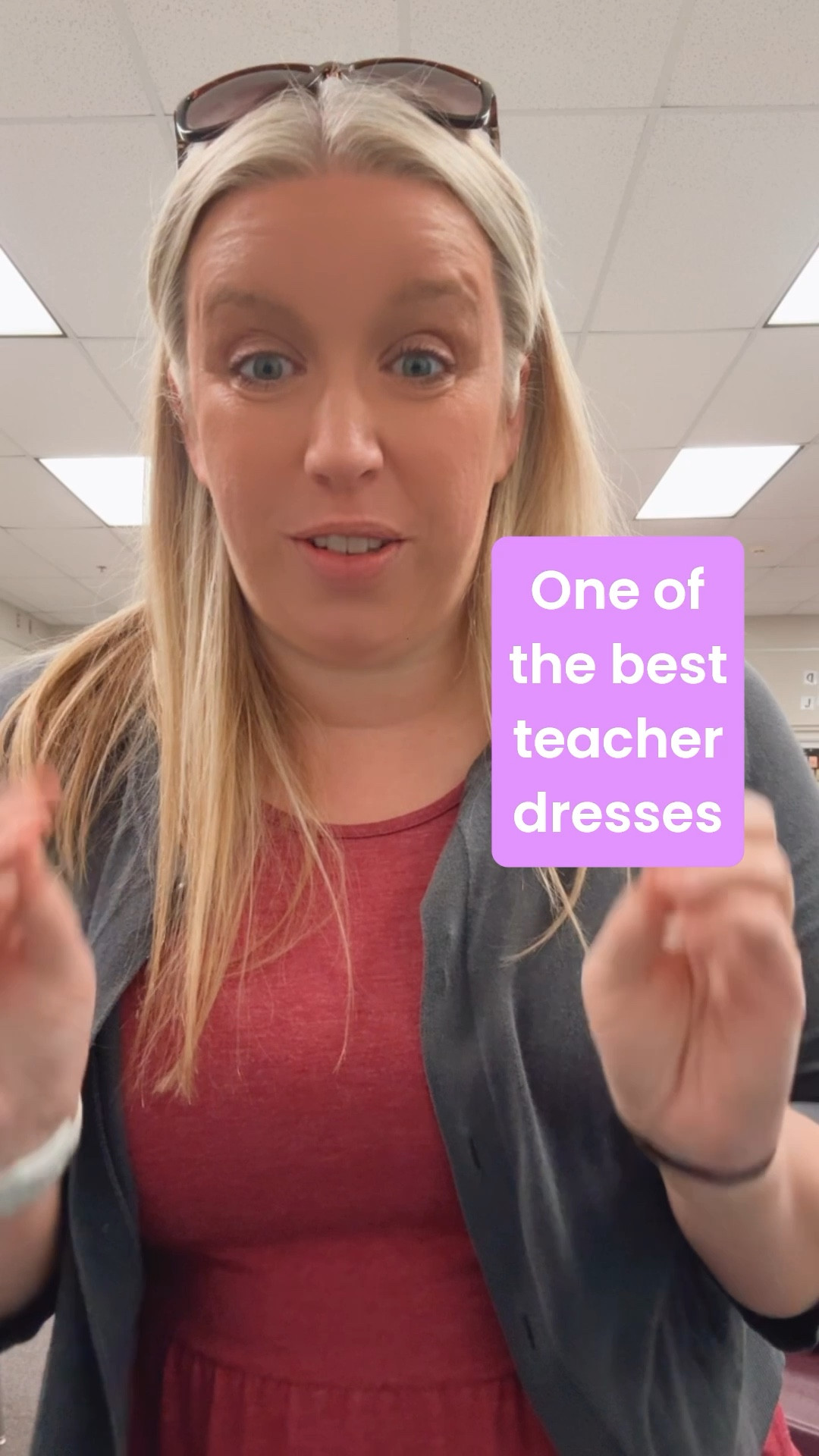 This teacher dress has it all! Pockets, many color options, and a great length! #ltkteacher

#LTKFindsUnder50 #LTKCyberWeek #LTKootd