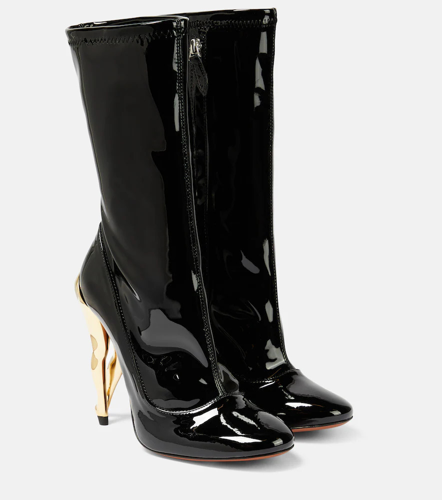AlaÃ¯a Cabaret mid-calf boots | Mytheresa (US/CA)