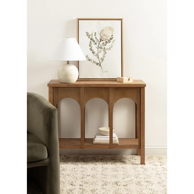 Wooden Entryway Console Table | Wayfair North America