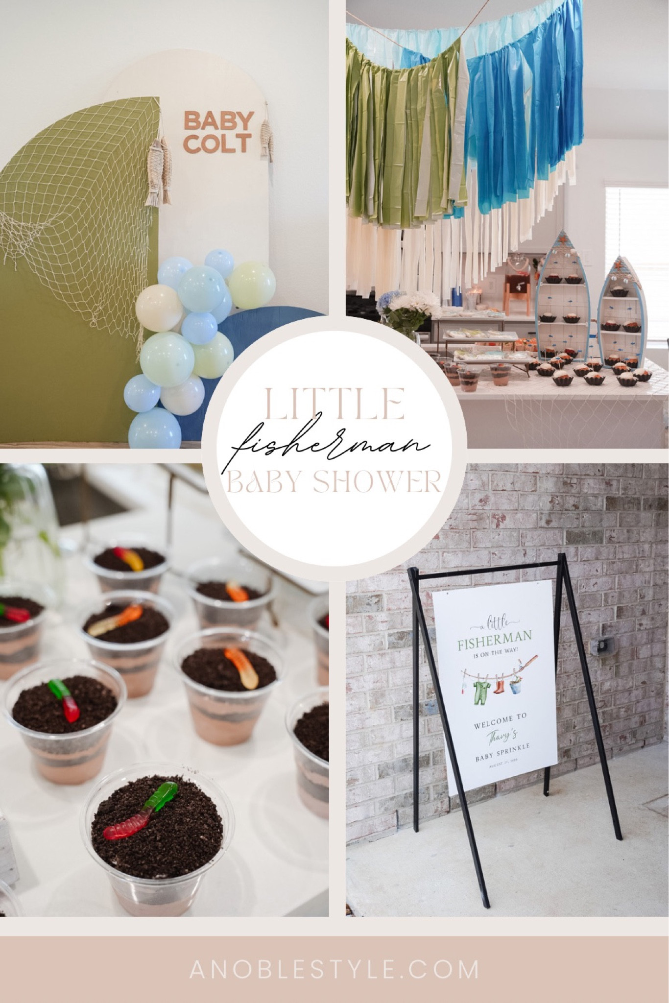 Little fisherman baby shower baby sprinkle party

#LTKparties #LTKhome #LTKbaby