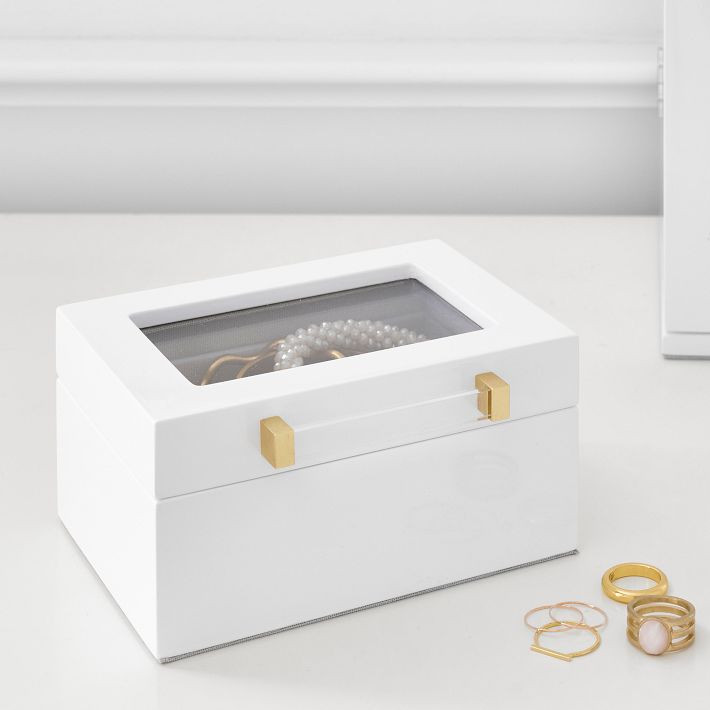 Elle Lacquer Jewelry Trinket Box | Pottery Barn Teen