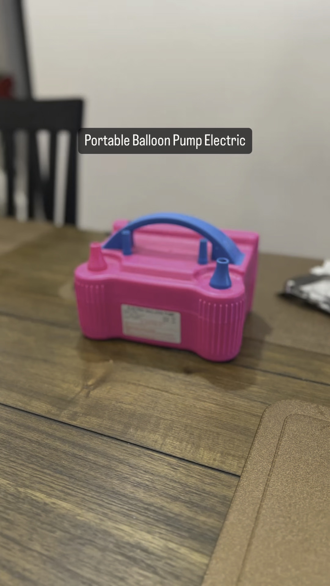 Amazon Portable Balloon Pump Electric