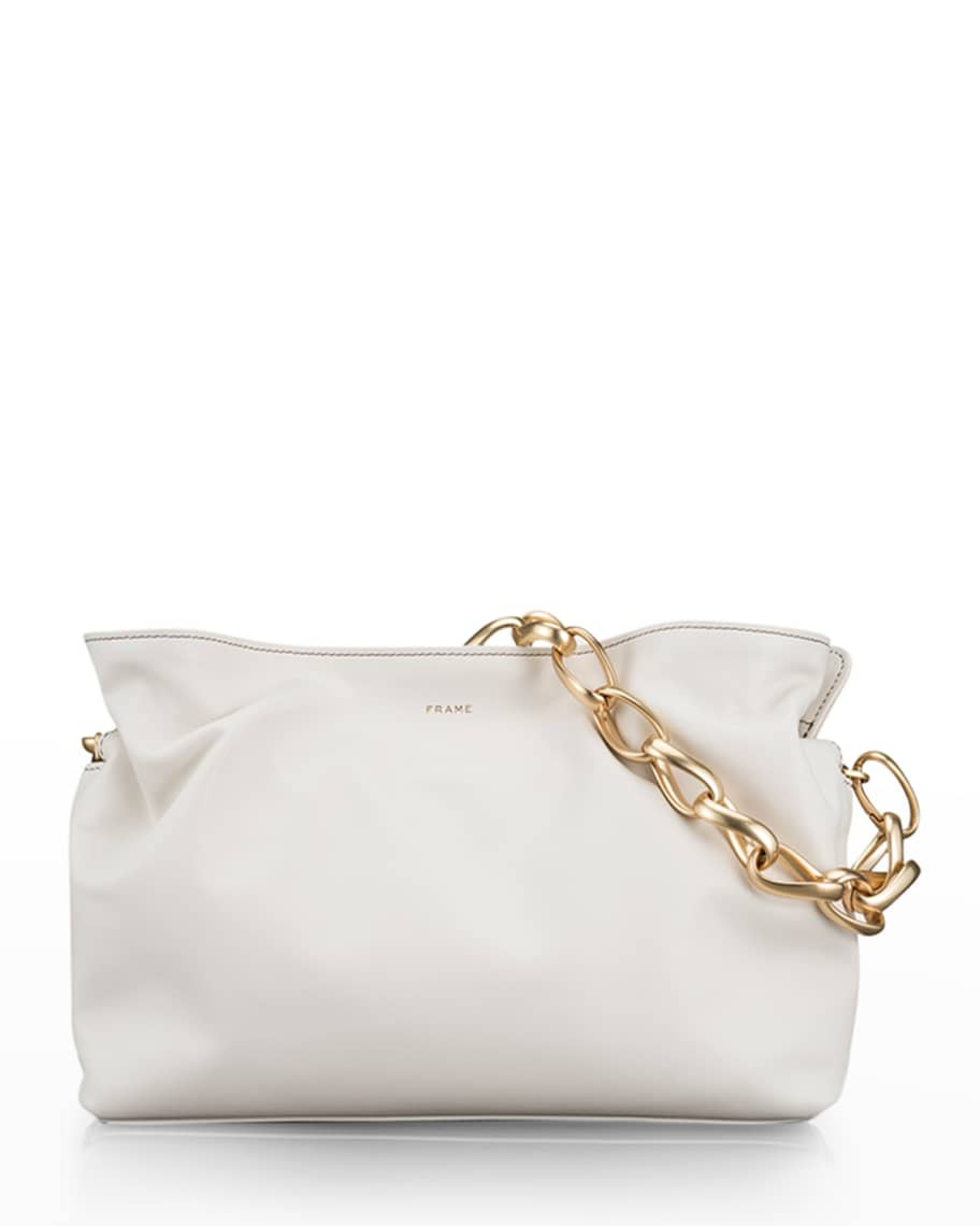 FRAME Le Doux Leather Shoulder Bag | Neiman Marcus