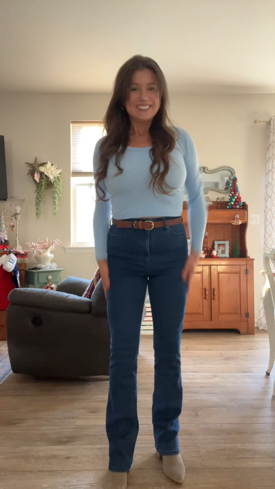 Sofia Vergara denim! 💙 Walmart finds! 

Top: medium
Jeans: 4

#LTKootd #LTKHoliday #LTKFindsUnder50