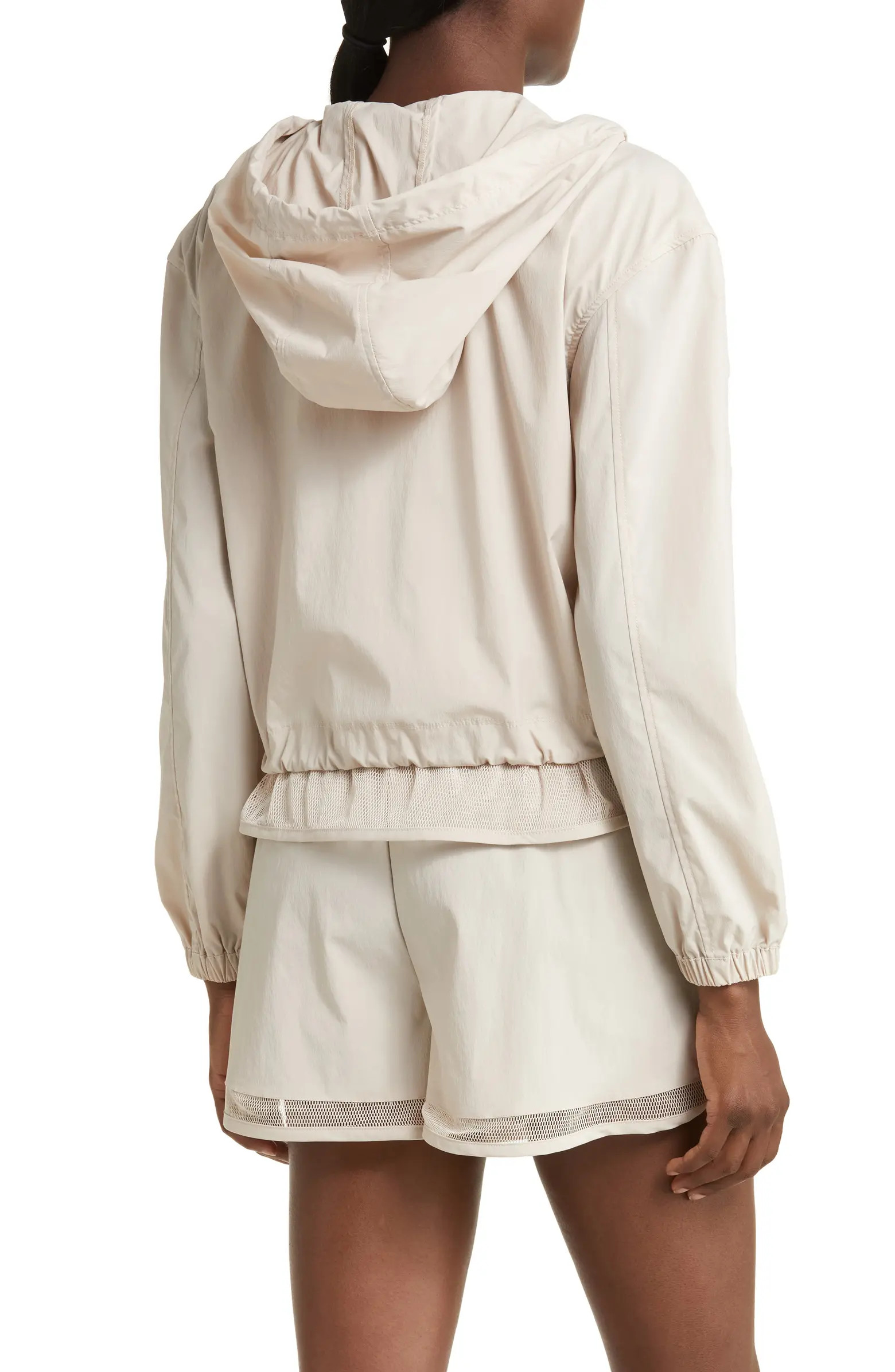 Zella Hybrid Ventilated Hooded Jacket | Nordstrom | Nordstrom
