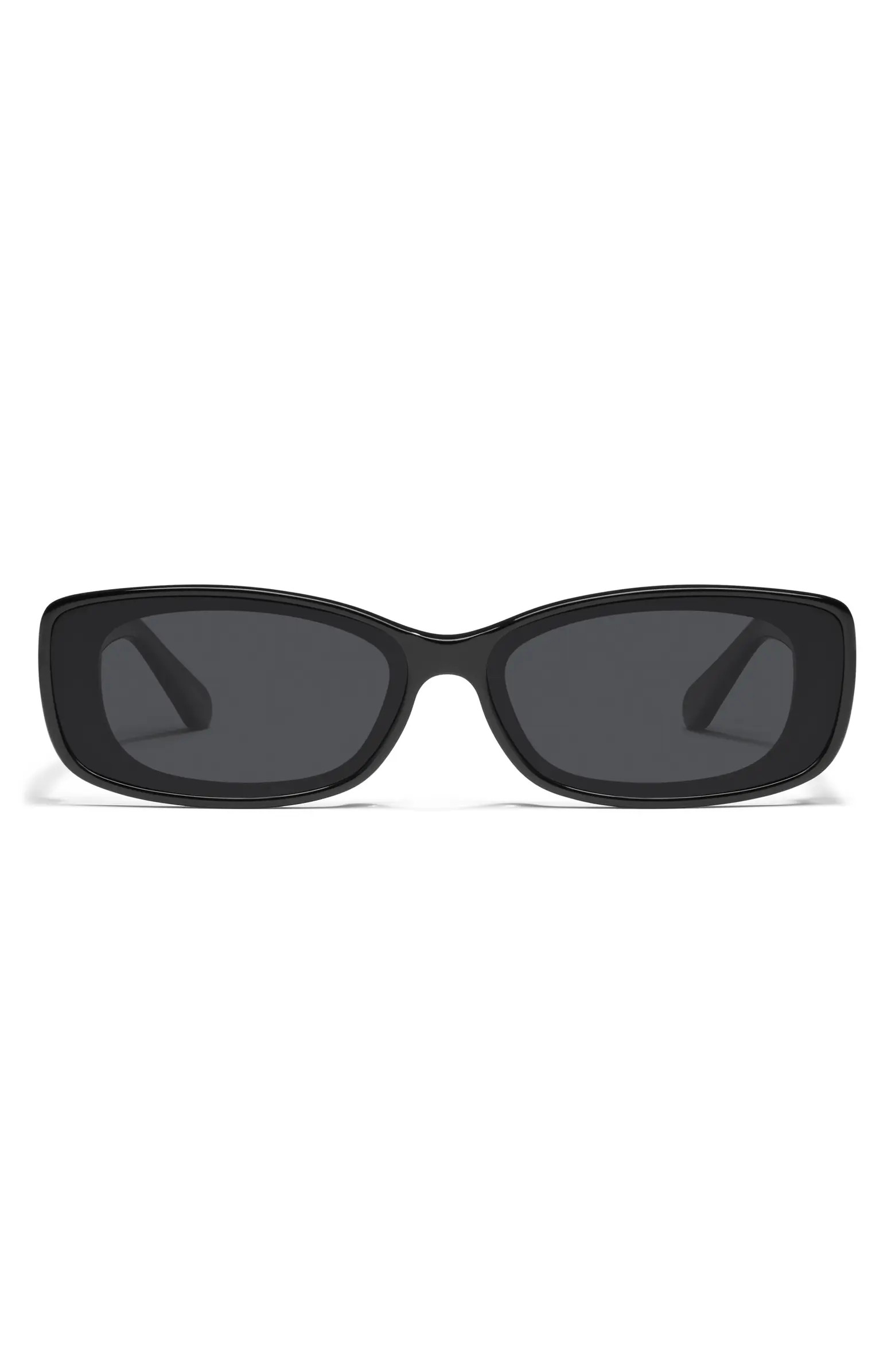 Vibe Check 35mm Polarized Small Square Sunglasses | Nordstrom