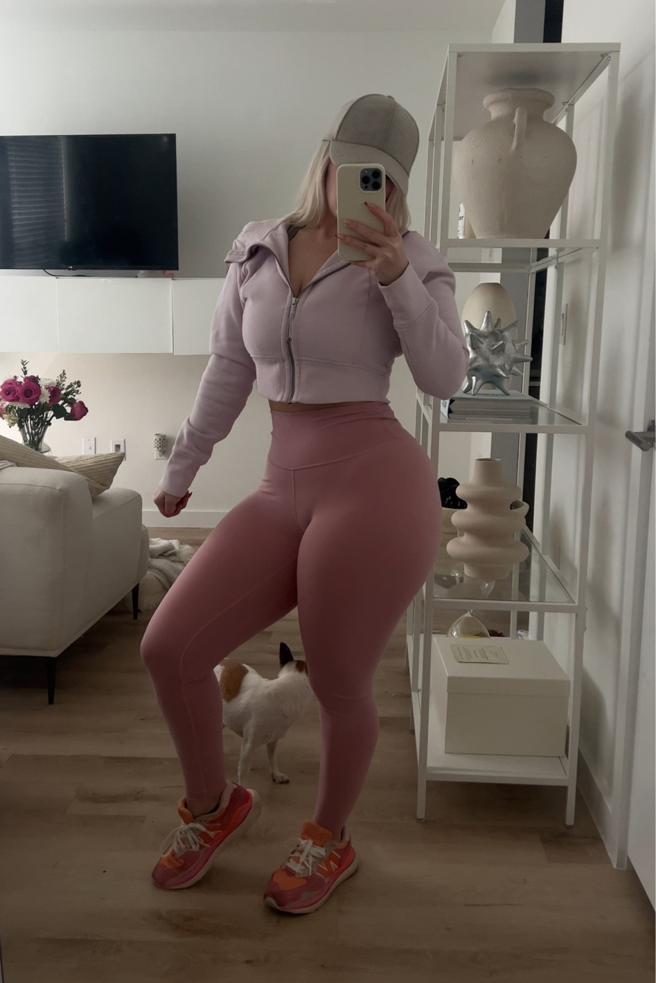 Pilates ootd 🎀 
#lulujacket #amazonleggings #pilatesoutfit

#LTKfitness #LTKmidsize #LTKshoecrush