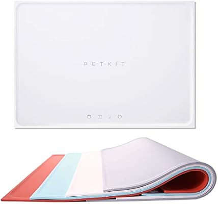 PETKIT Dog Cat Placemat Mat, Silicone Waterproof Pet Food Mat, Non-Skid Spill Proof Pet Feeding M... | Amazon (US)