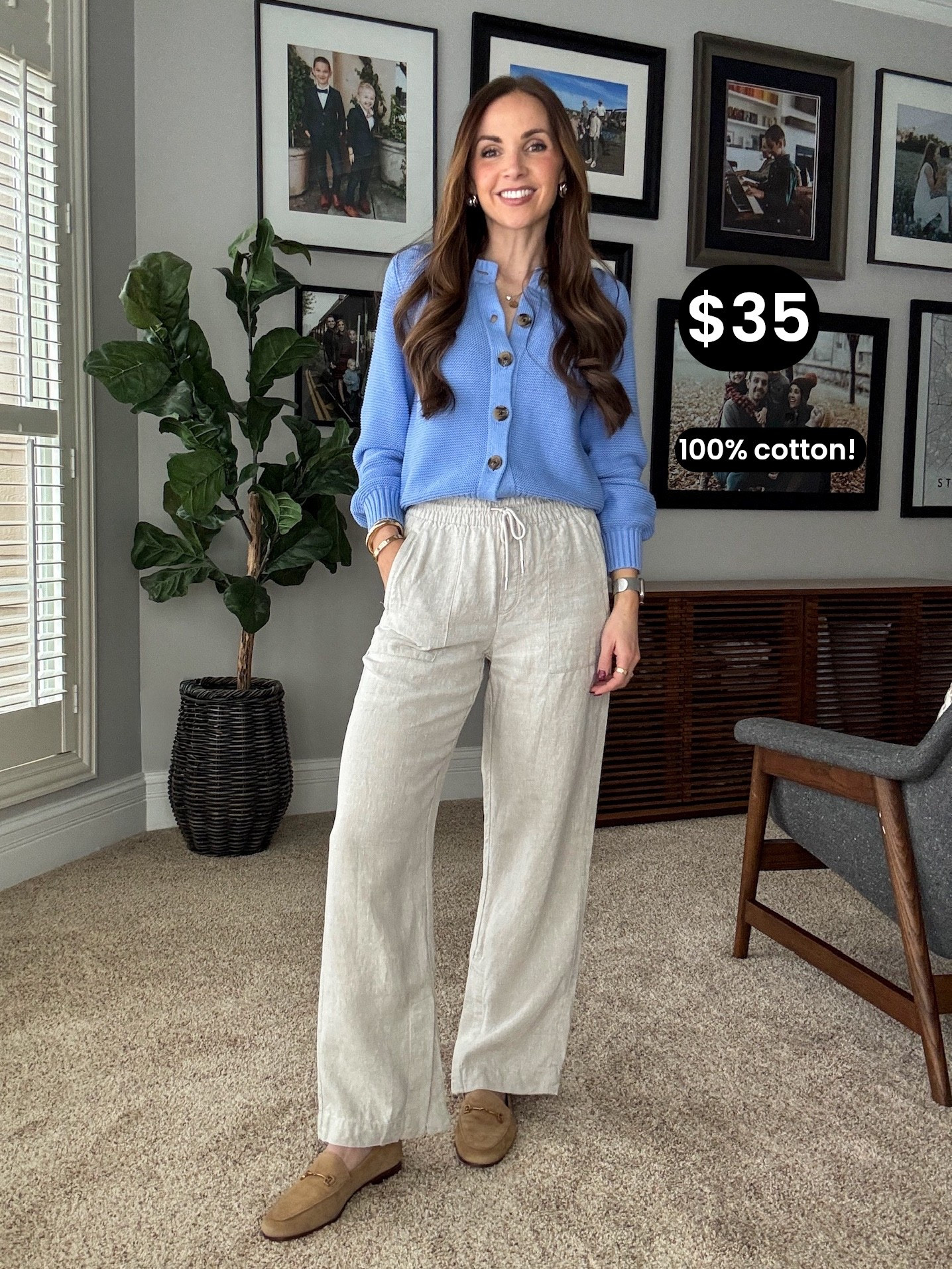 Love this 100% cotton cardigan from @oldnavy! This color is perfect for spring

#LTKgrwm #LTKootd