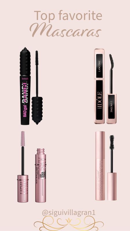 These are my top favorite Mascaras that will make my lashes look with long length. 

Beauty, Makeup, Cosmetics,Beauty Essentials, Makeup Must-Haves, Beauty Products, Glam, Beauty Routine, Makeup Inspiration, lashes, mascara

#LTKBeauty #LTKFindsUnder50