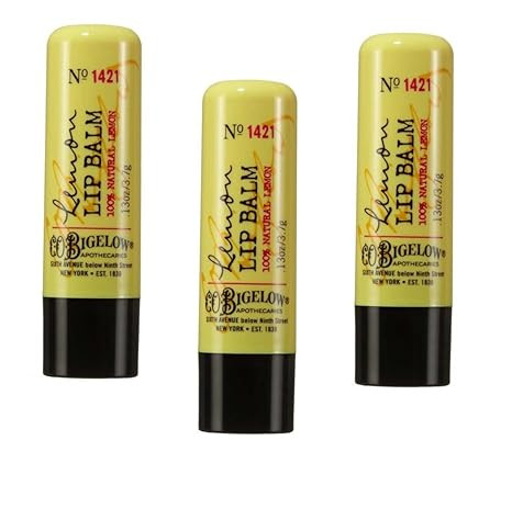 Lot of 3 Bath & Body Works C.O. Bigelow Lemon Lip Balm Stick (No Shine Formula) No. 1421 - NEW ST... | Amazon (US)