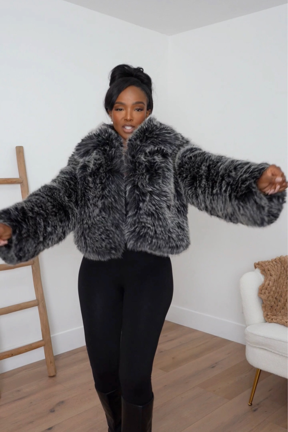 This coat is EVERYTHING and MORE! 
Feeling fabulous in my ultra-cozy faux fur coat! Perfect for staying warm and stylish this winter.

|•Size small I’m 5’4 | 140lbs | 36D -27 -40  IG & YT: kirasfashionfinds TT: kiraabboud•|

#LTKSeasonal #LTKStyleTip #LTKHoliday