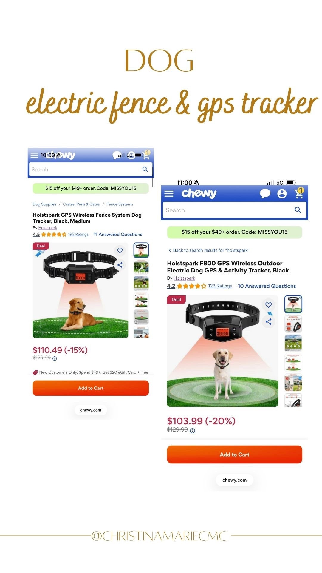 Dog electric fence and gps tracker on sale 

#LTKSaleAlert