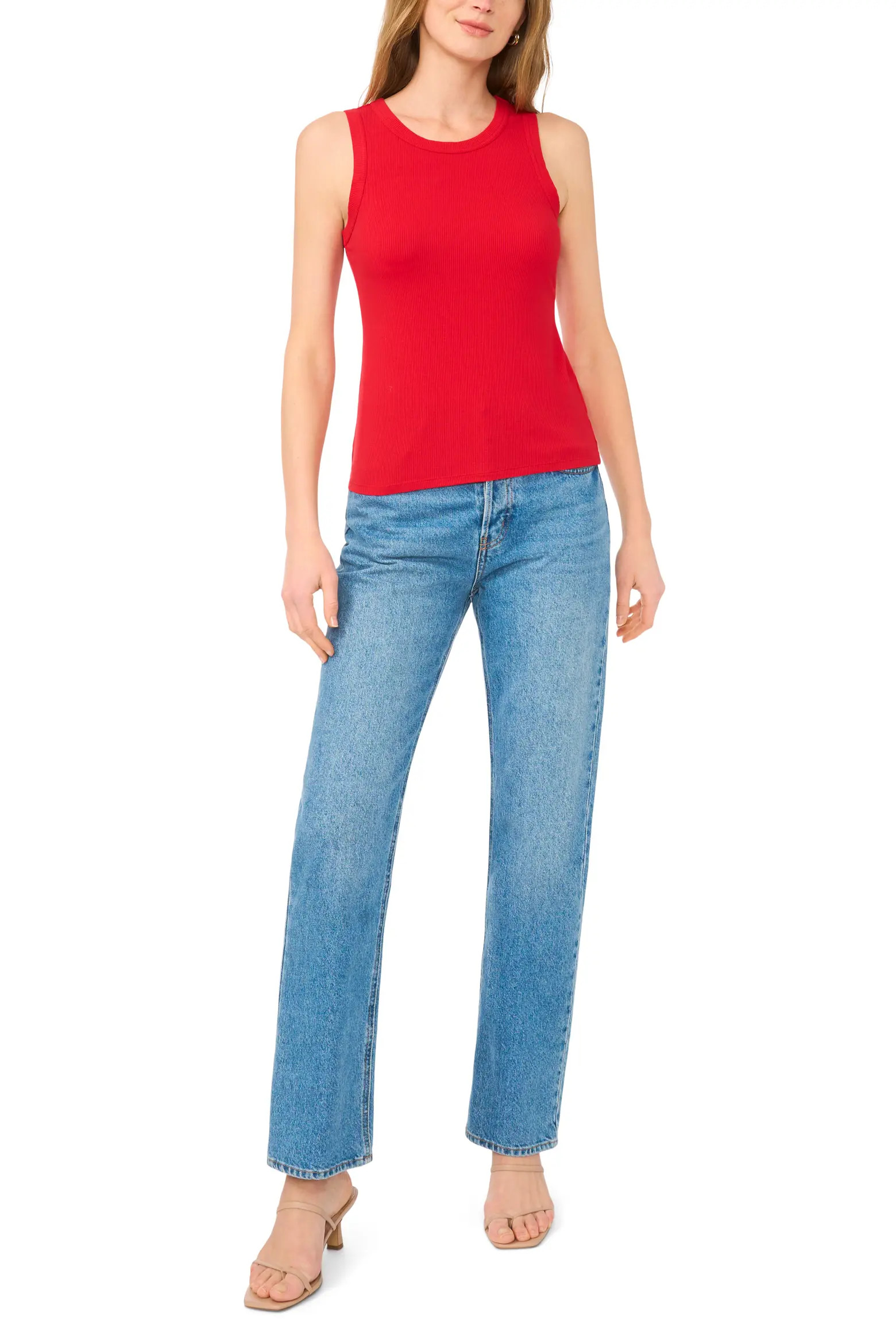 Fitted Ribbed Tank Top (Women) | Nordstromrack | Nordstrom Rack