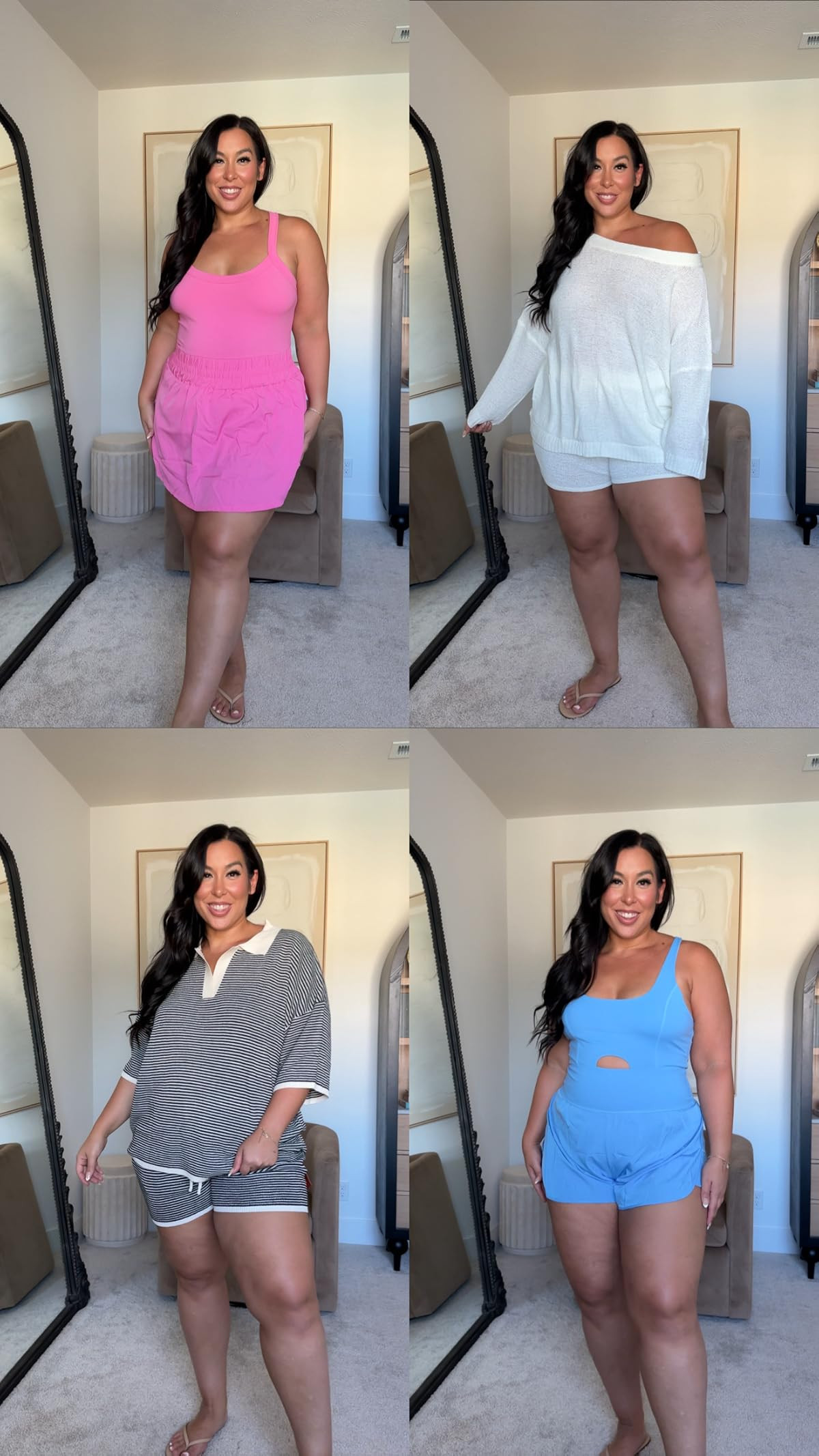 Midsize matching sets & activewear rompers 

Midsize fashion, matching sets, midsize matching sets 

 #LTKMidsize #LTKStyleTip