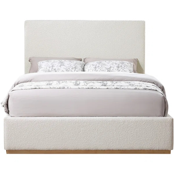Monaco Boucle Fabric Bed | Wayfair North America