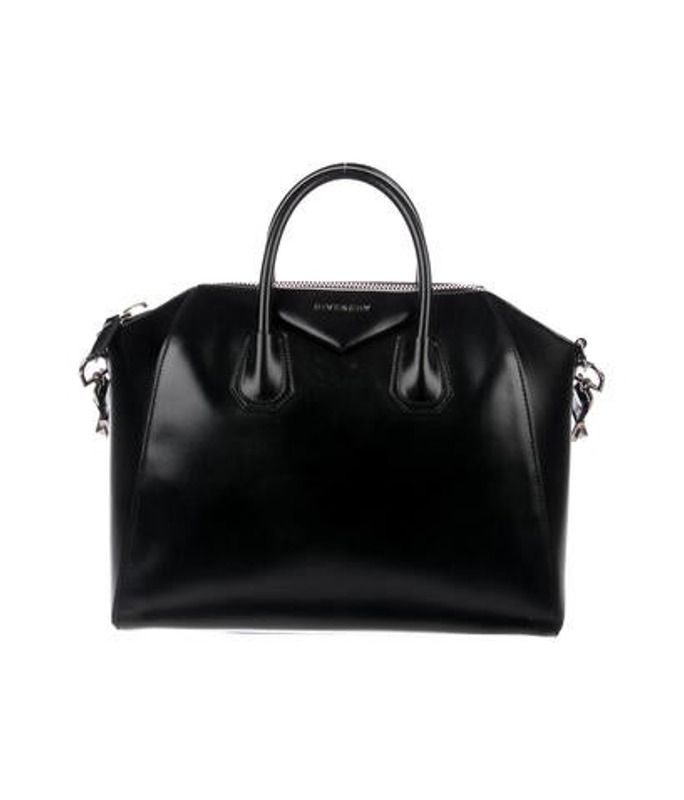 Givenchy Antigona Leather Satchel Black Givenchy Antigona Leather Satchel | The RealReal