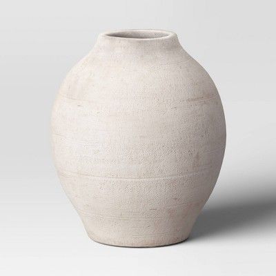 Large Ceramic Rustic Artisan Vase - Threshold™ | Target