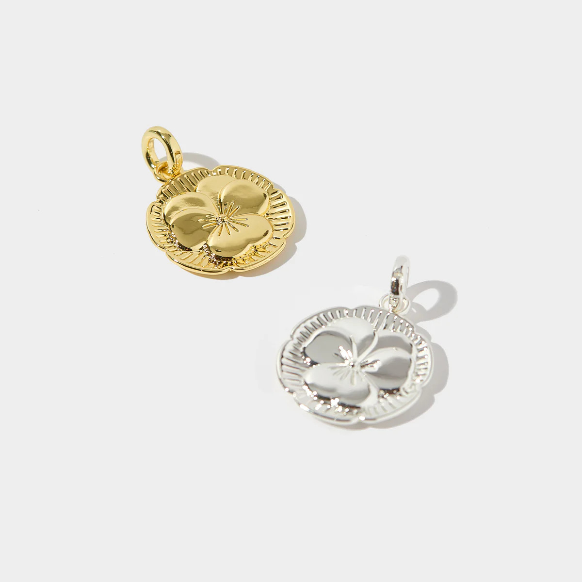 Flower Coin Charm | Allie + Bess