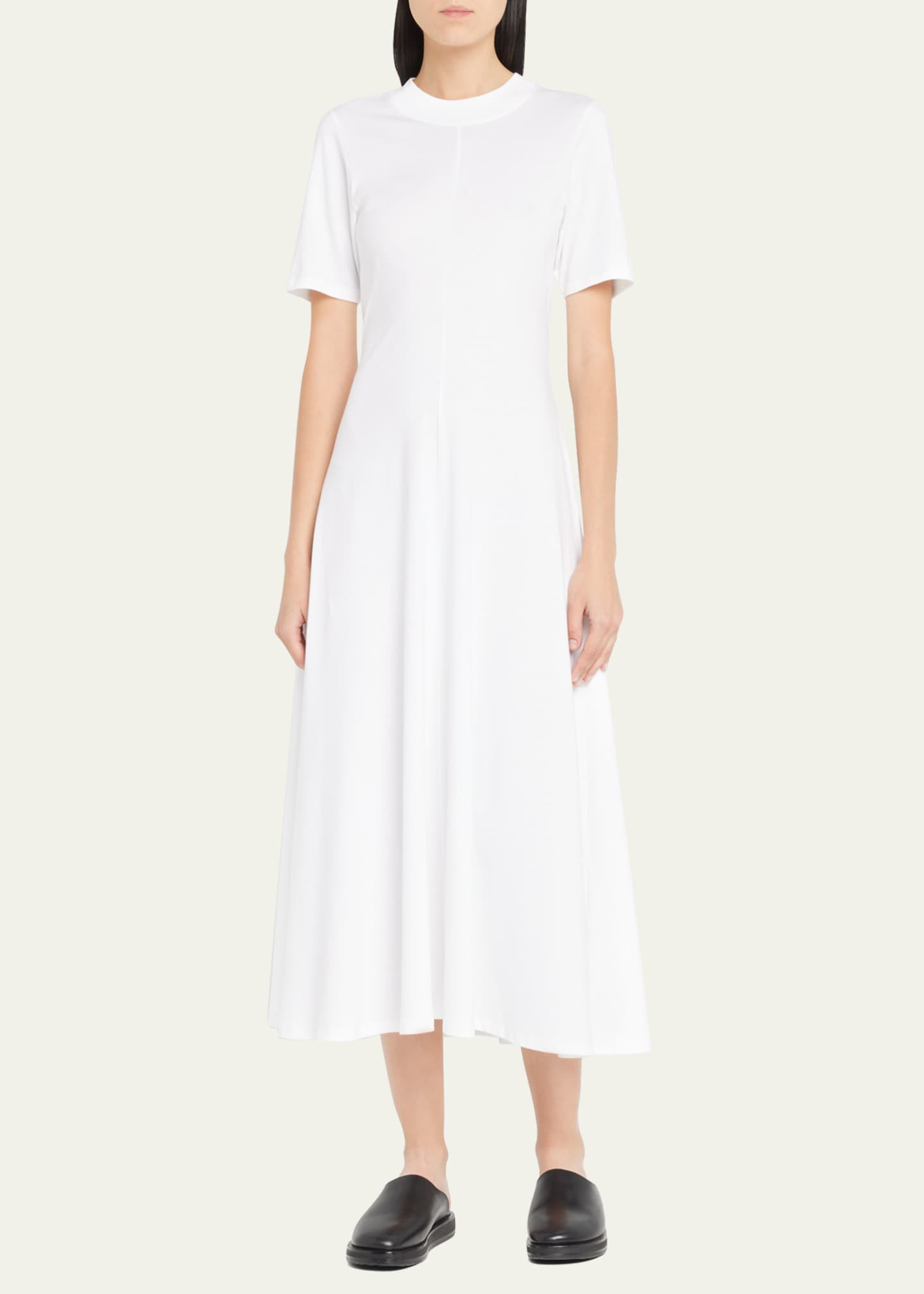 Loulou Studio Jersey Midi T-Shirt Dress | Bergdorf Goodman