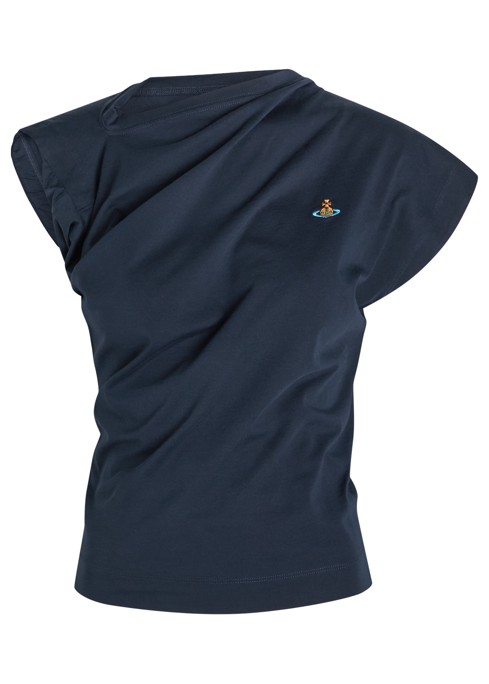 Hebo asymmetric cotton T-shirt | Harvey Nichols