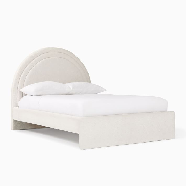 west elm kids x pbt x Sarah Sherman Samuel Channel Upholstered Bed | Pottery Barn Teen