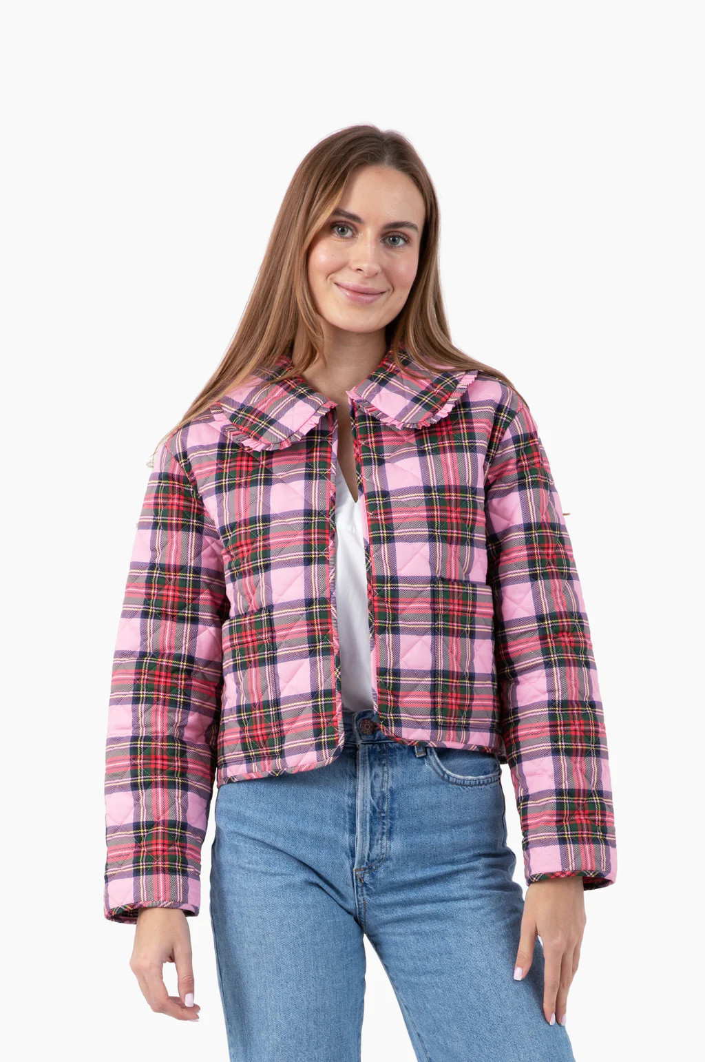 Quilted Cottage Jacket - Merry Plaid | Quiet Culture
