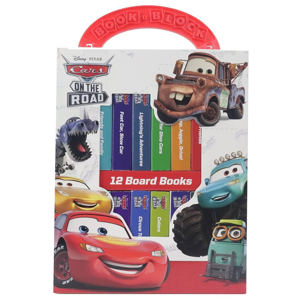 Disney Pixar Cars Lightning McQueen, Mater, and More! - My First Library Board Book Block 12-Book... | Amazon (US)