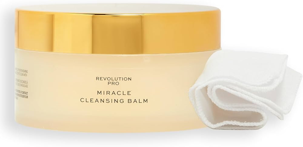 Revolution Pro, Miracle Vegan Collagen Cleansing Balm, Hydrating & Nourising Face Cleanser, Vegan... | Amazon (UK)