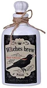 Ebros Gift Witches Raven Brew Happy Halloween Poison Ceramic Bottle | Walmart (US)