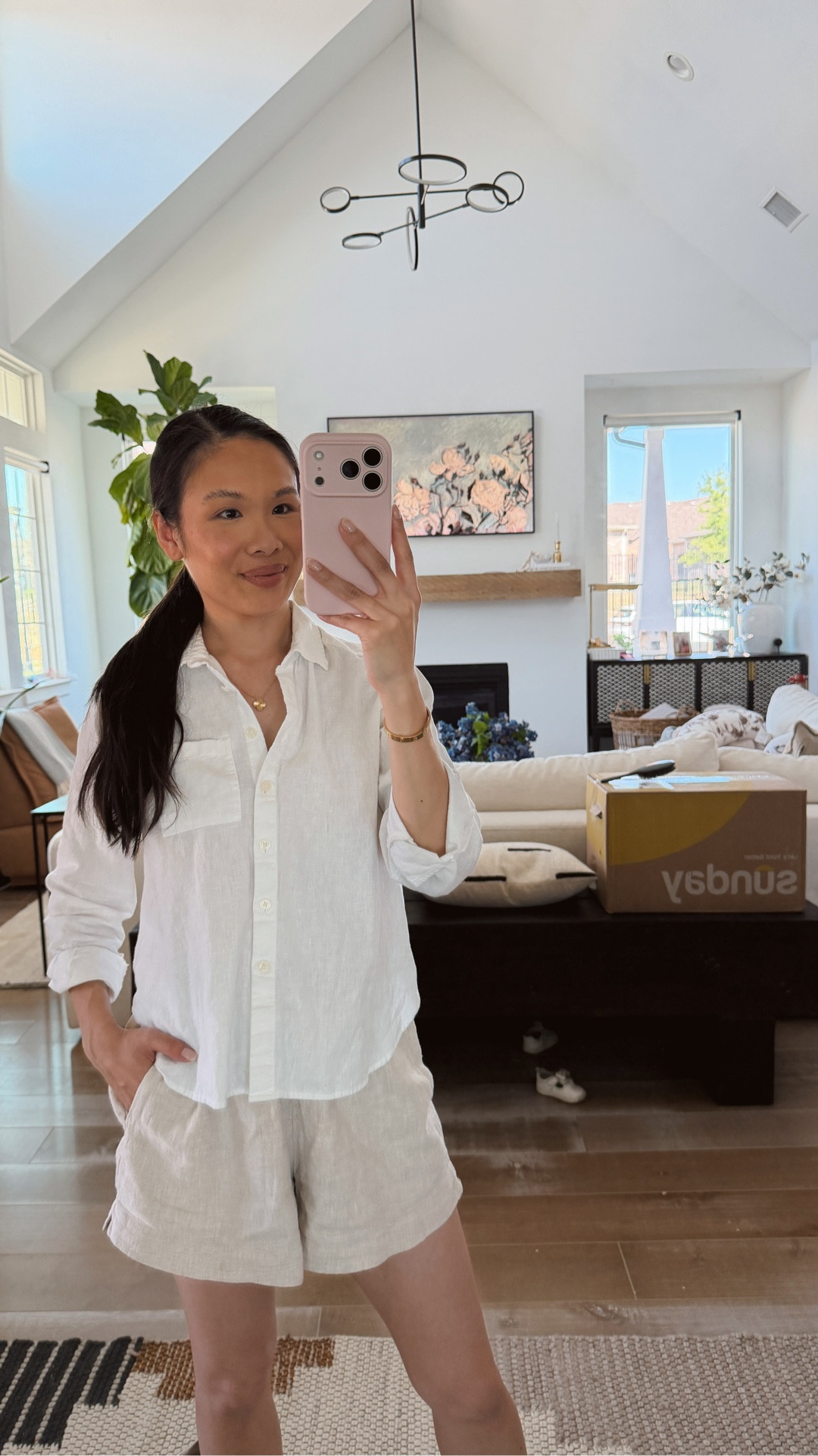 White linen blouses I love that would be great for a warm weather capsule wardrobe. I’ve had three of my white button-up blouses for years  and always reach for them during spring and summer. 

#LTKPetite