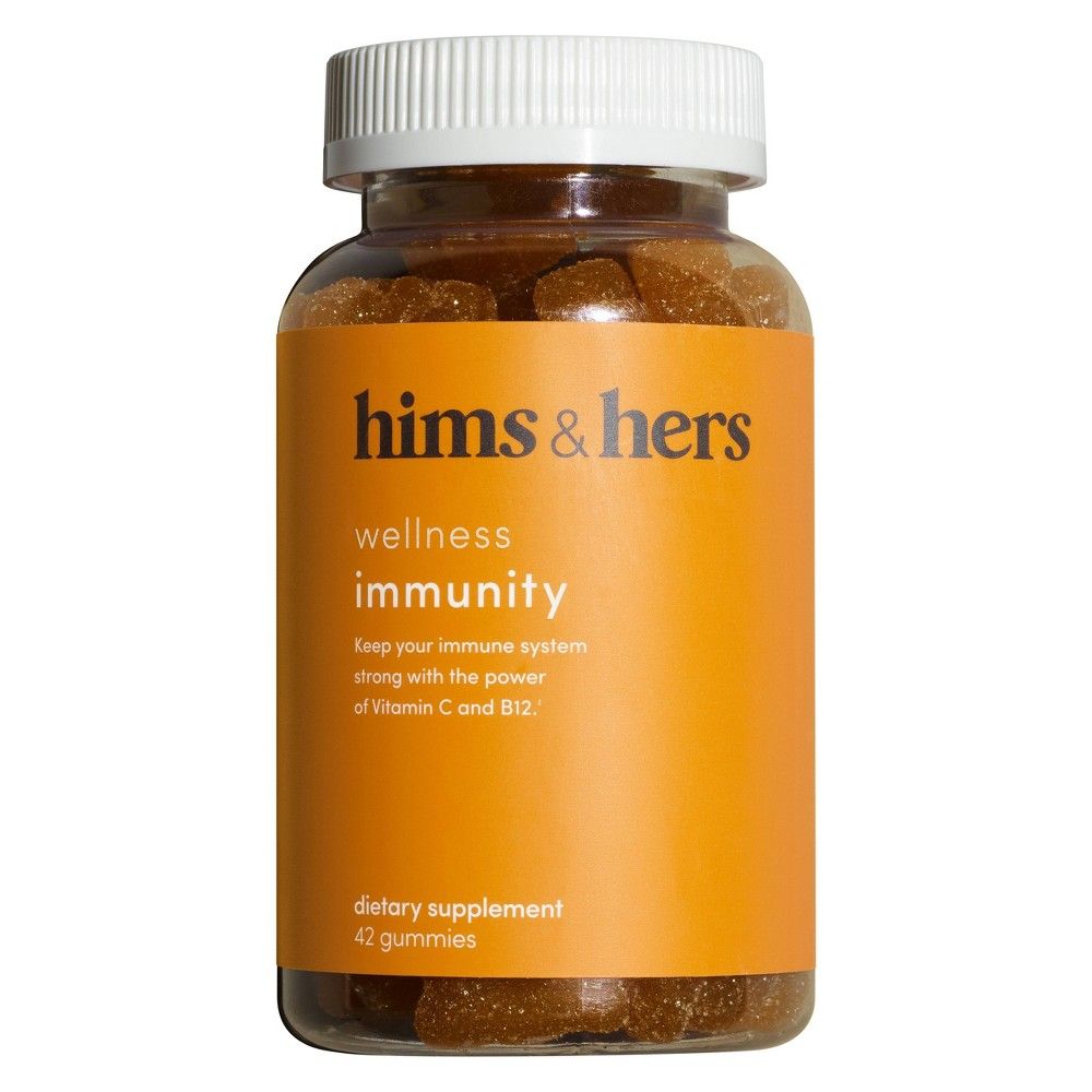 hims & hers Immunity Gummies - Vitamin C + B12 - Citrus Flavor | Target