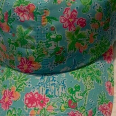 Lilly Pulitzer DISNEY X Baseball Beach Hat SOLD OUT Great Placement!!! | eBay AU