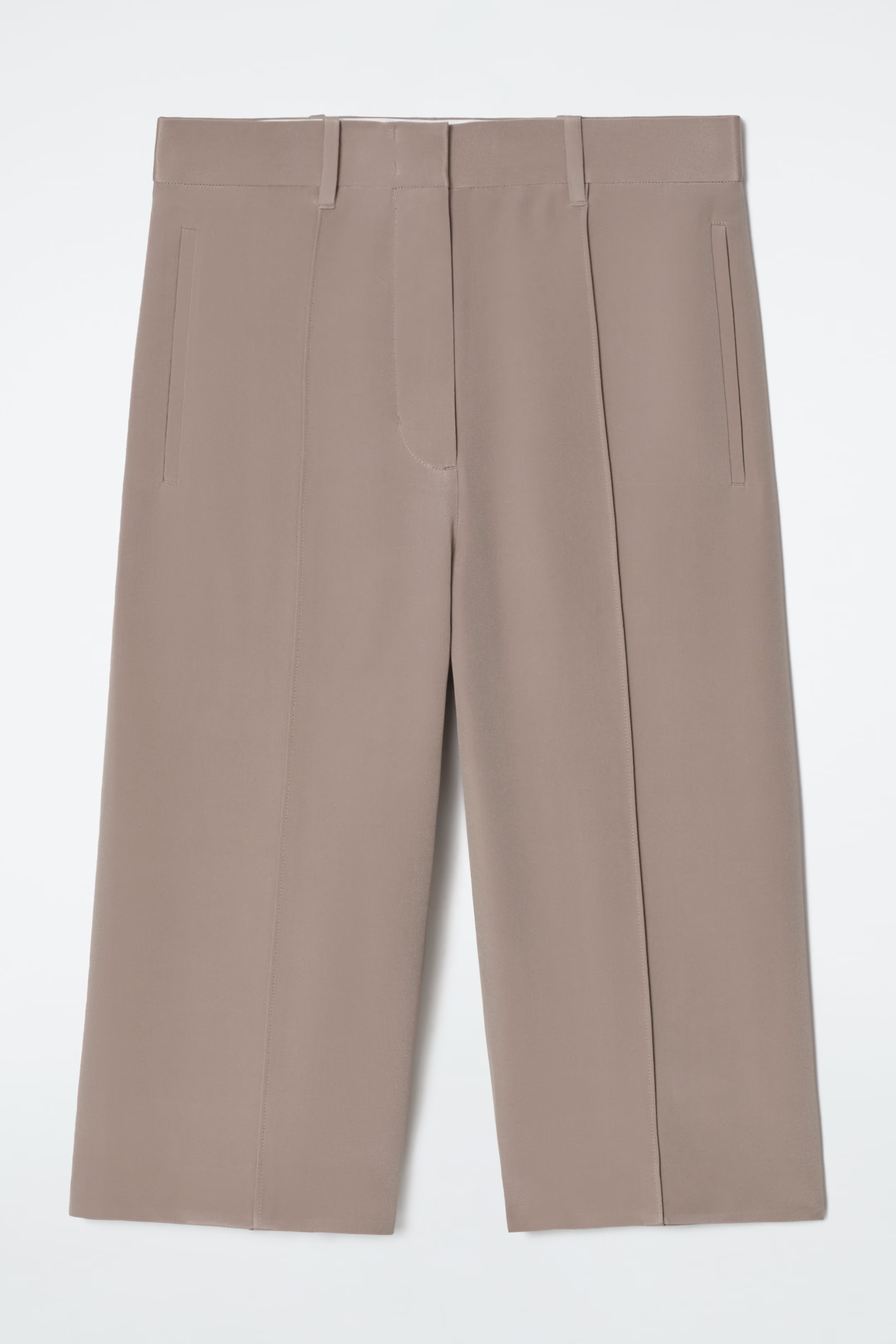 TAILORED SILK SHORTS - FAWN | COS AU | COS (AU)