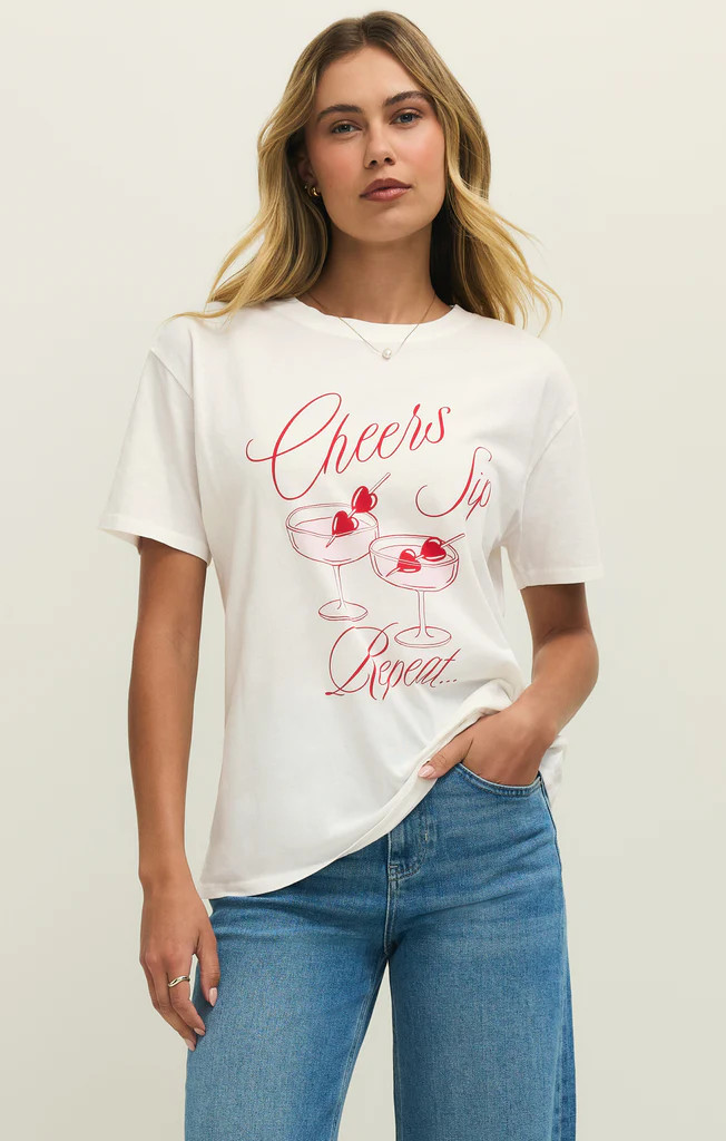 Cheers Boyfriend Tee | Z Supply