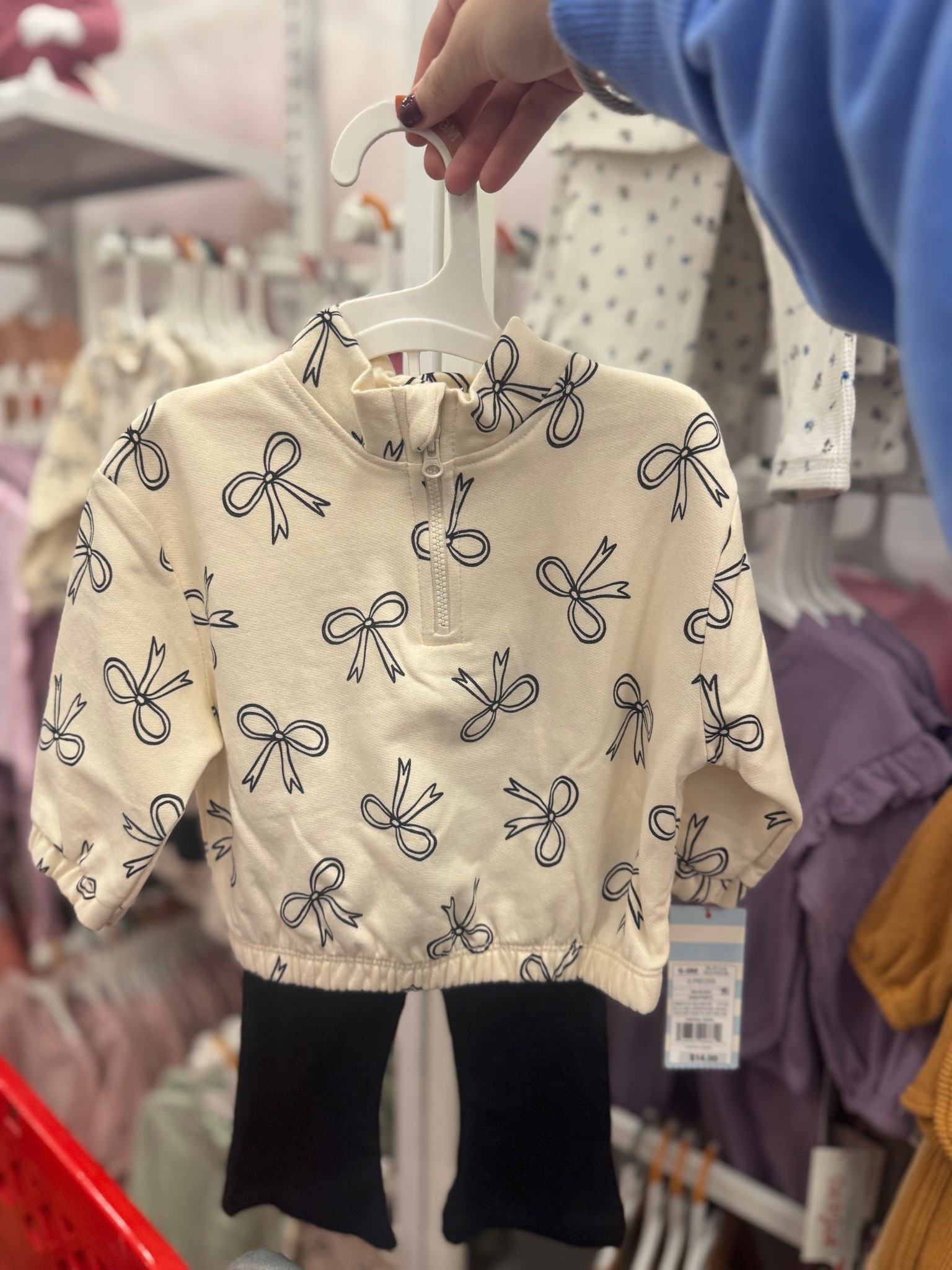 Obsessed with this little bow outfit ! 

#LTKBaby #LTKKids