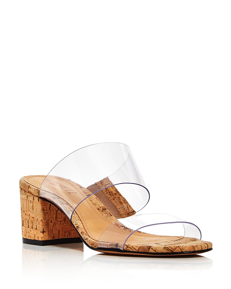 Schutz Women's Victorie Block Heel Slide Sandals | Bloomingdale's (US)