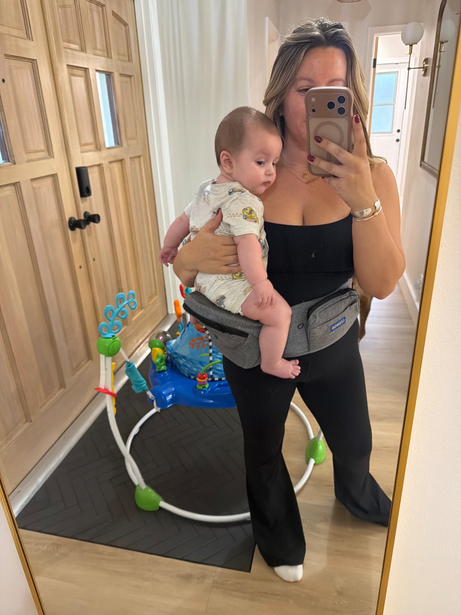 Tushbaby dupe for $16!

#LTKmomlife #LTKBaby #LTKdayinmylife