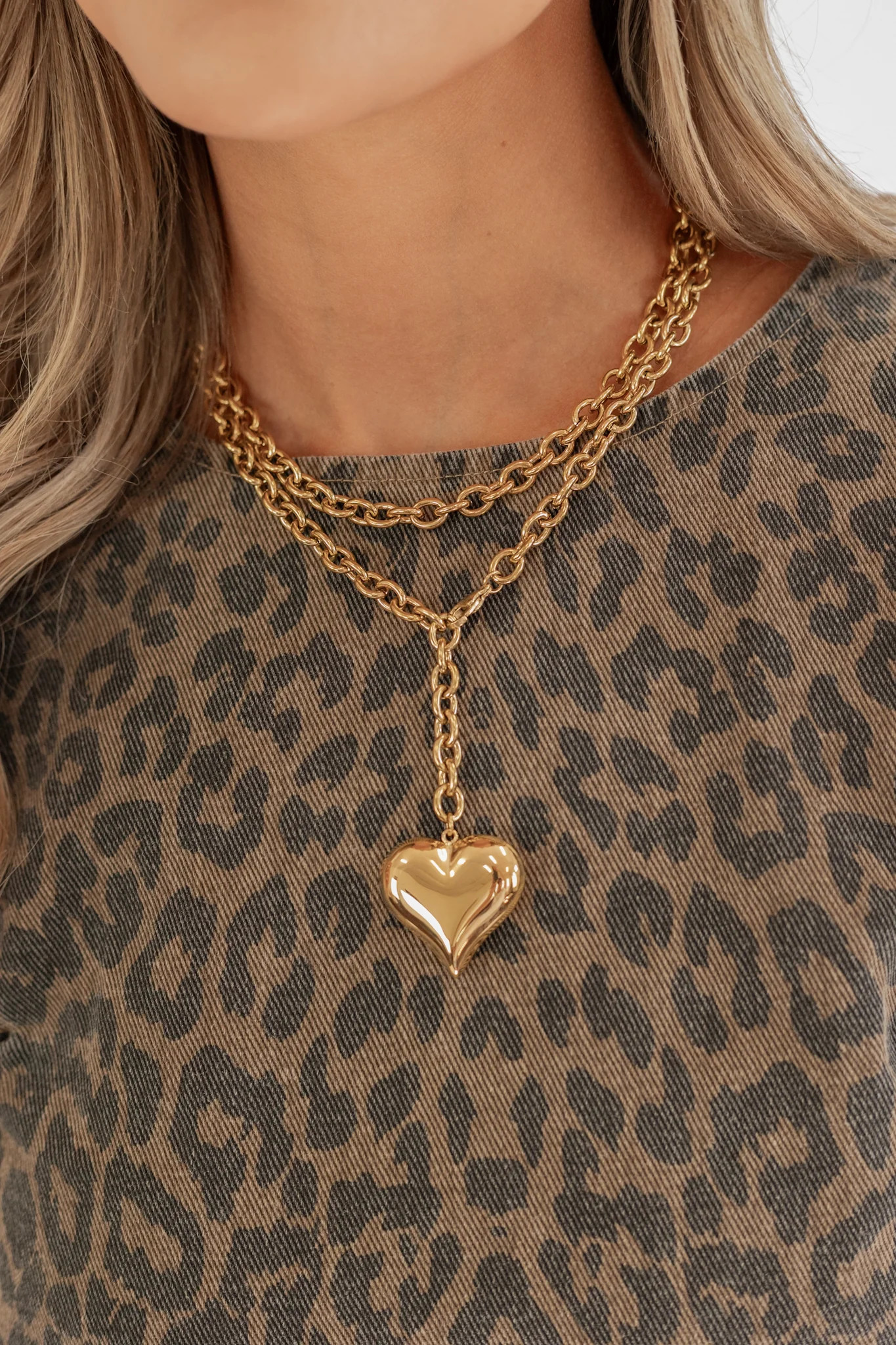 STUCK ON YOU WRAP AROUND HEART NECKLACE | SHOP HARCO