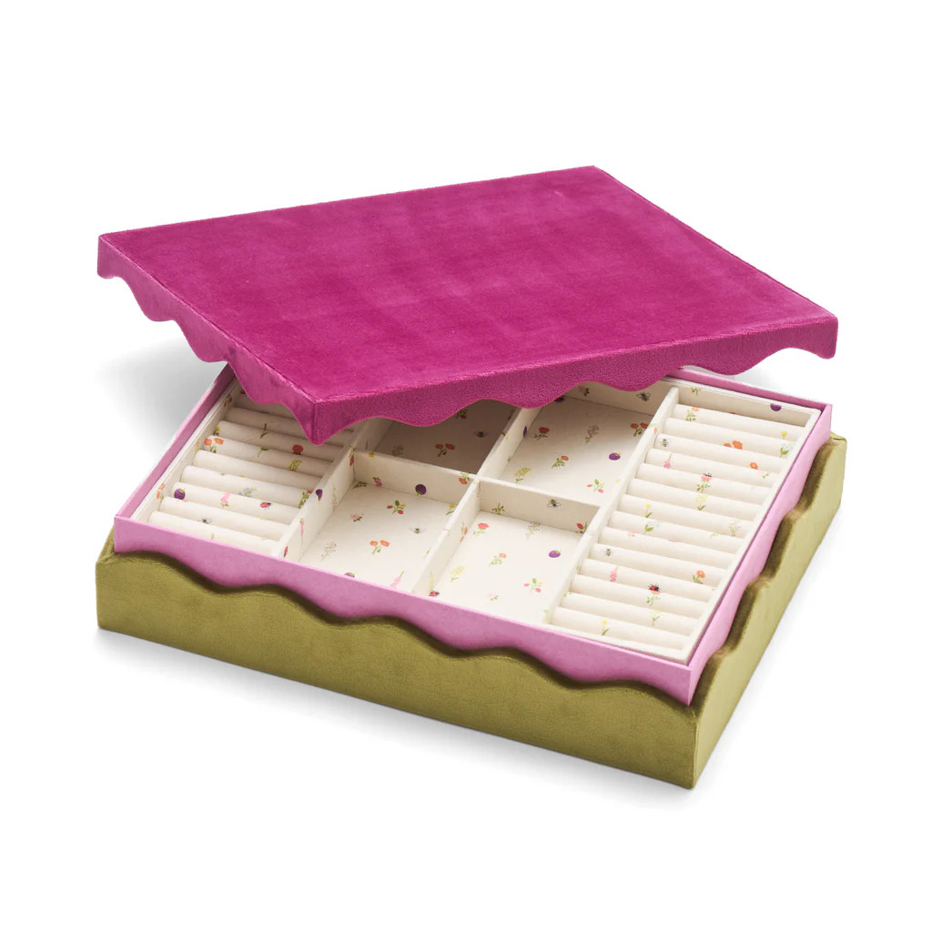 Scalloped Floret Jewelry Box | Ariel Gordon Jewelry
