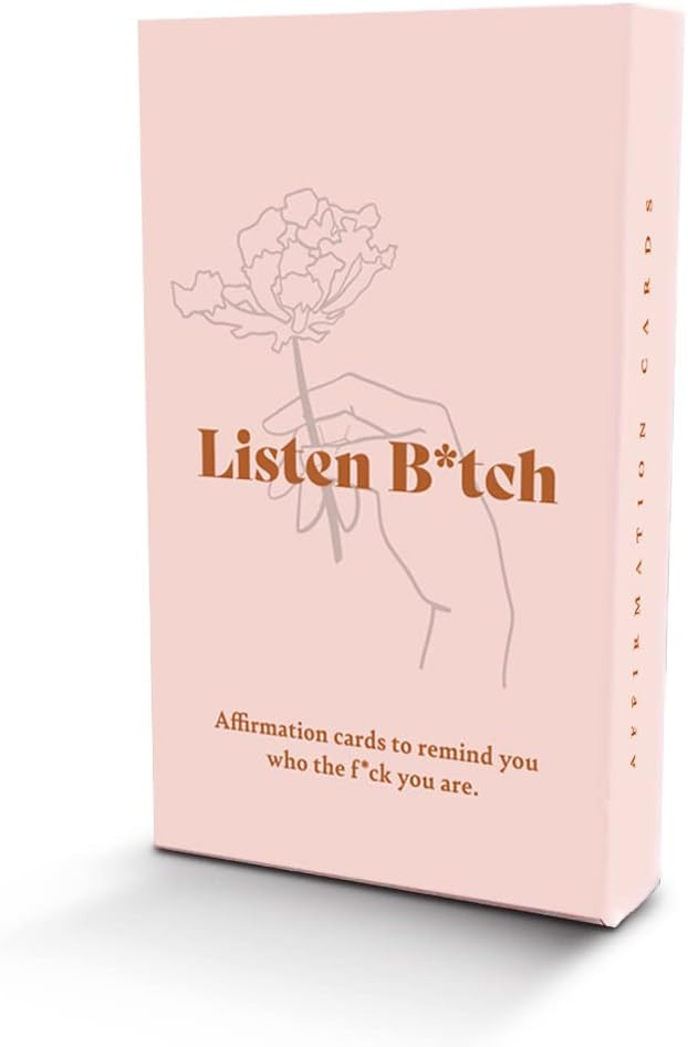 Affirmation Cards | 50 Daily Affirmations to Remind You Who The F*ck You Are | Amazon (US)