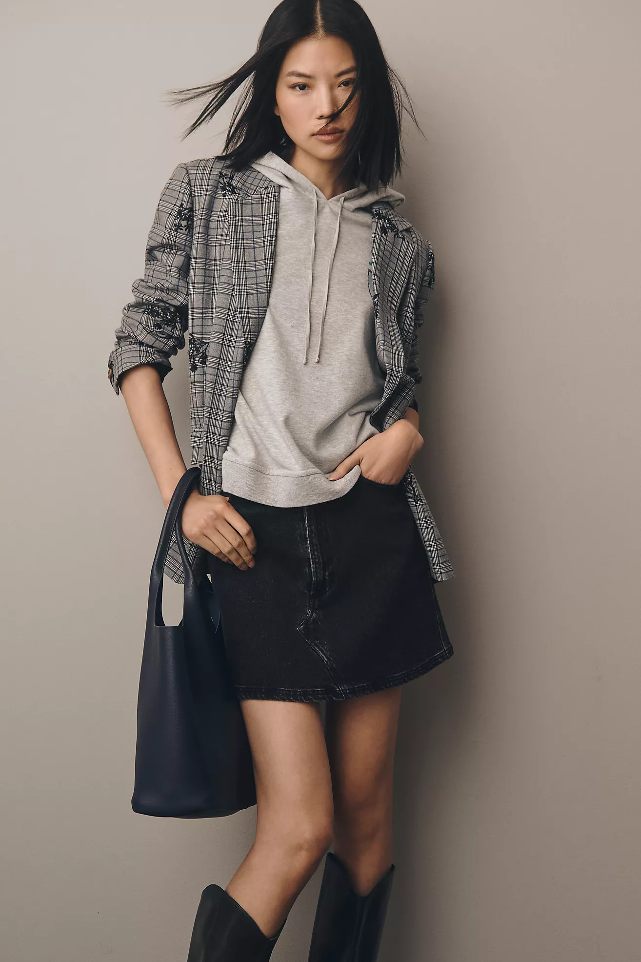 Dolan Left Coast Embroidered Blazer | Anthropologie (US)