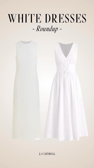 A good white dress is the unofficial uniform of summer ☀️🤍

From casual daytime styles to vacation-ready favorites and dresses perfect for brunch, beach dinners, bridal events, and everything in between, this roundup is filled with the white dresses I am loving right now.

Easy, timeless, and endlessly versatile, these are the pieces you'll reach for all season long—and probably for many summers to come.

Shop the full White Dress Roundup below. ✨

#WhiteDress #SummerStyle #LTKStyle #LTKFinds #SummerFashion #VacationStyle #ResortWear #WhiteDressSeason #SummerWardrobe #ClassicStyle #EffortlessStyle #FashionFinds #VacationOutfits #StyleInspiration

#LTKSeasonal #LTKootd #LTKSeasonal #LTKOver40