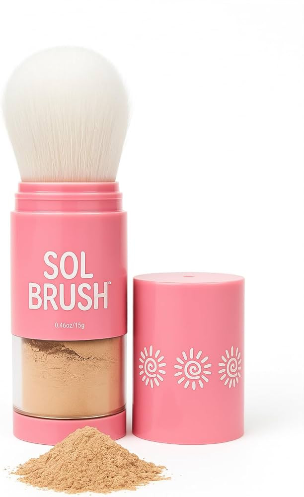 Sol Brush SPF 50 Mineral Sunscreen | Broad Spectrum UVA/UVB Protection | Water-Resistant (80 Minu... | Amazon (US)