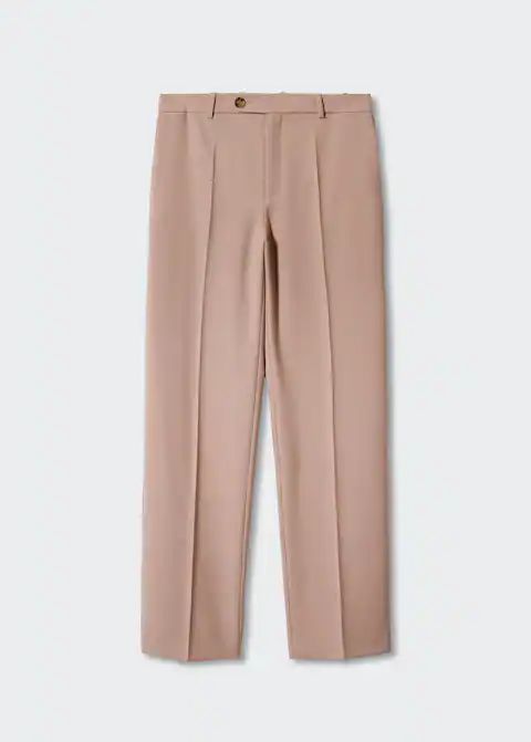 Straight suit trousers -  Women | Mango United Kingdom | MANGO (UK)