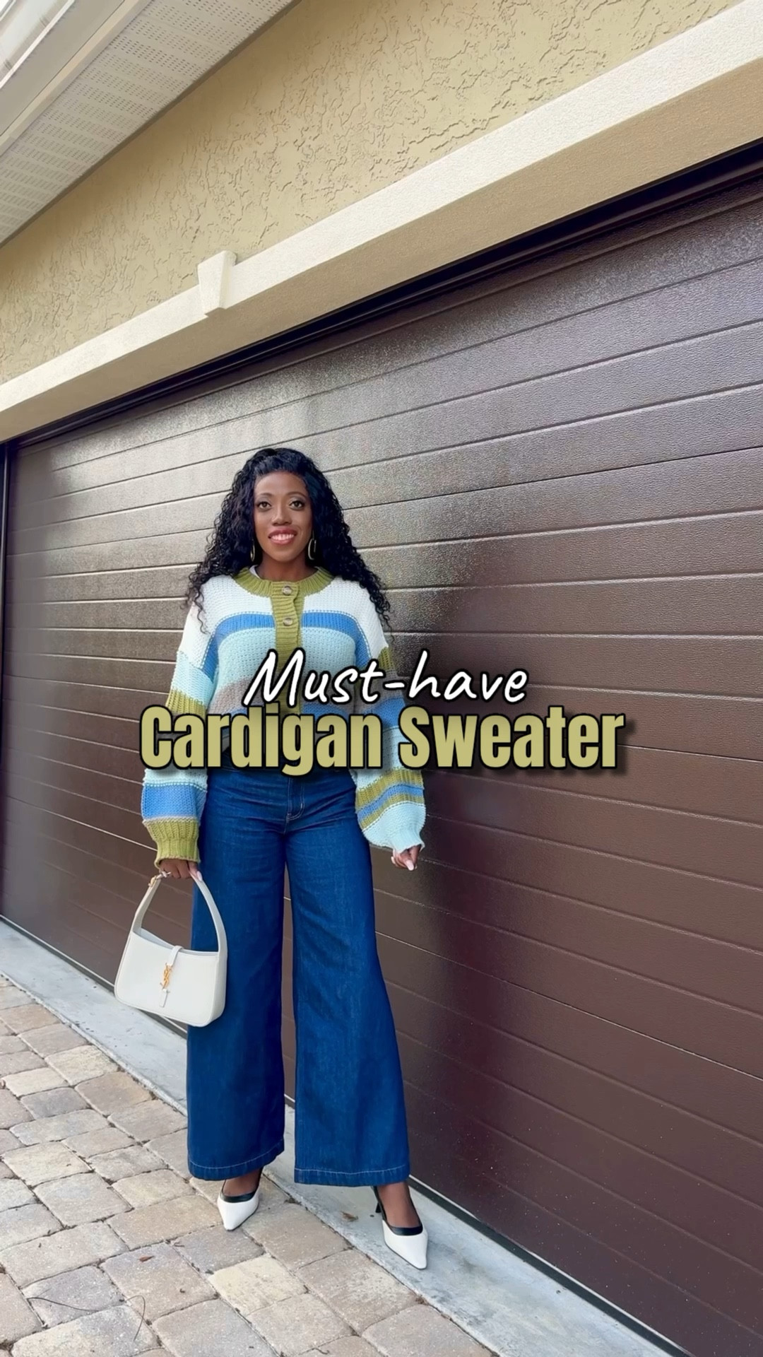 My cardigan is true to size. Wearing a small. 
Jeans runs slightly big. Usually wear a 6. Sized down to a 4 

Spring Outfit, Spring Outfits 2026, Date Night Outfit, Casual Outfit, 

#LTKWorkWear #LTKSeasonal 

#LTKootd #LTKOver40 #LTKstorytime
