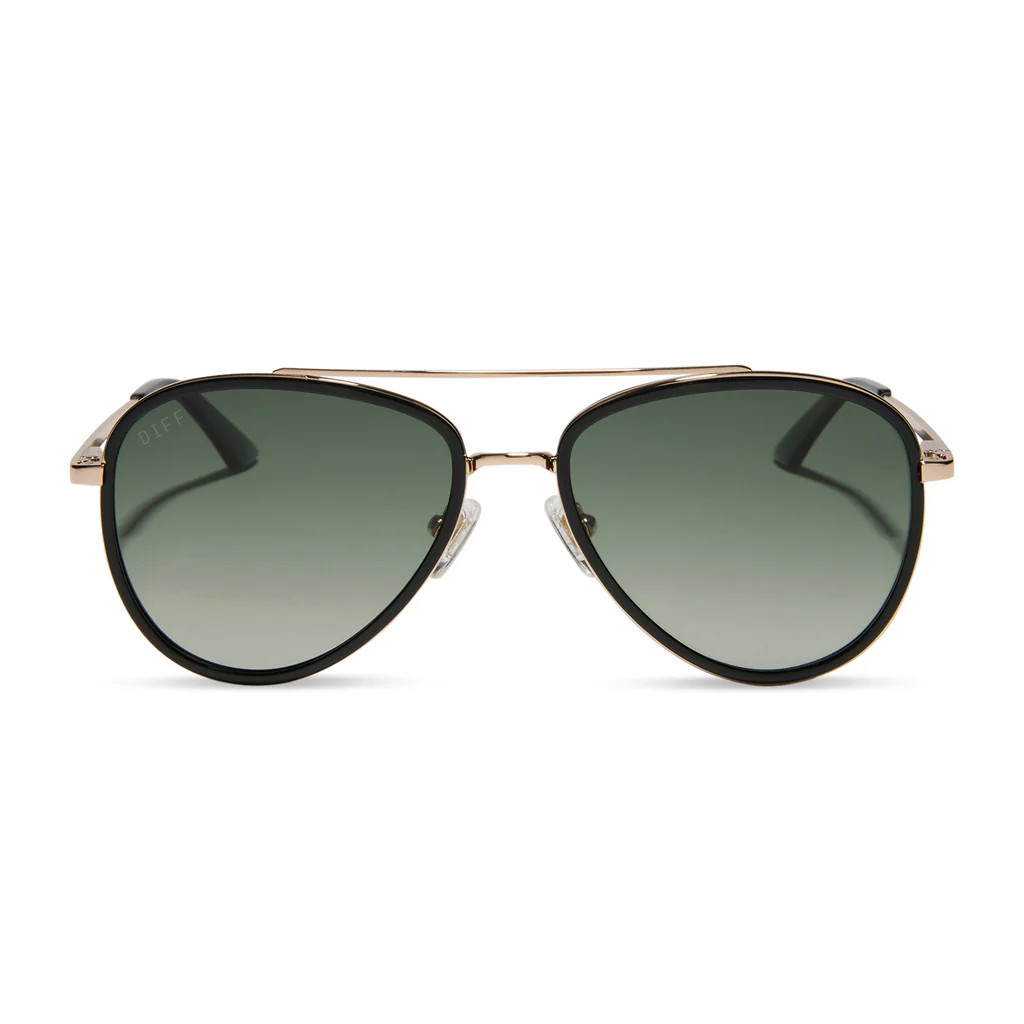 BEVERLIN - OZZY + GOLD + G15 GRADIENT + POLARIZED SUNGLASSES | DIFF Eyewear